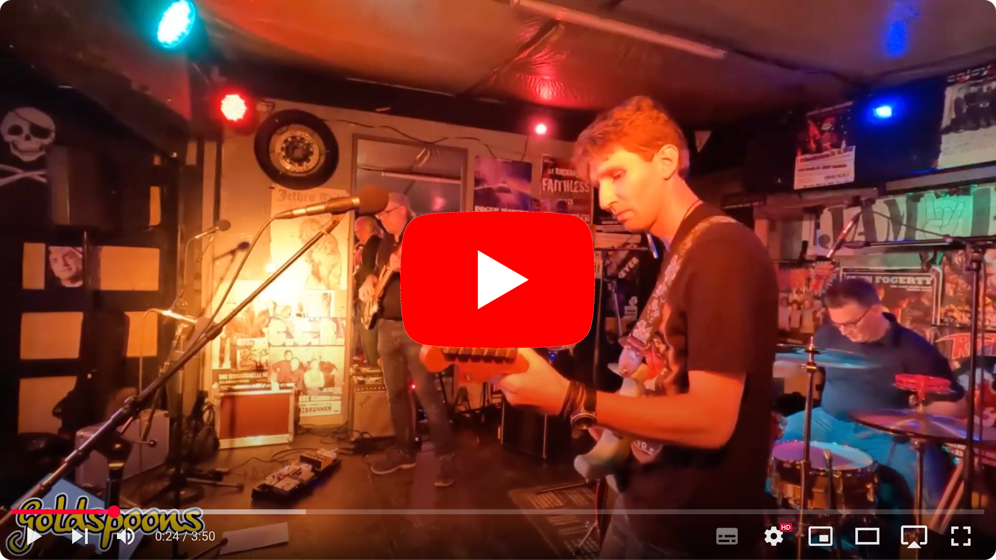 Goldspoons live: Pride and Joy